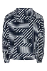 Fendi Printed Polyester Reversible Windbreaker - Men - Piano Luigi