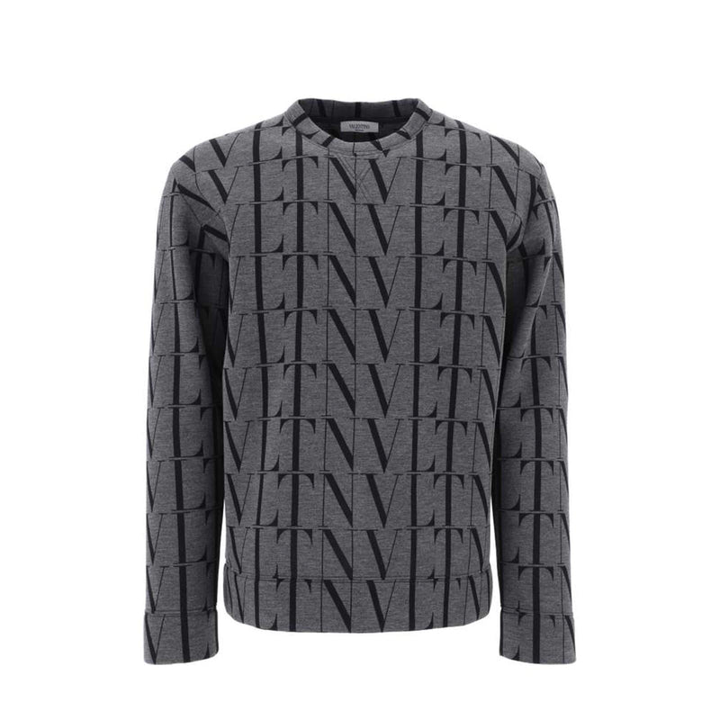 Valentino Vltn Cotton Sweatshirt - Men - Piano Luigi