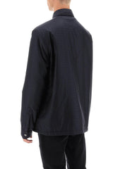 Balmain Monogram Nylon Overshirt - Men - Piano Luigi