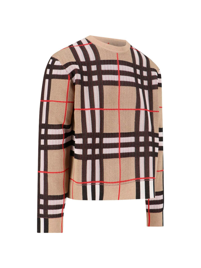 Burberry Tartan Pattern Sweater - Men - Piano Luigi