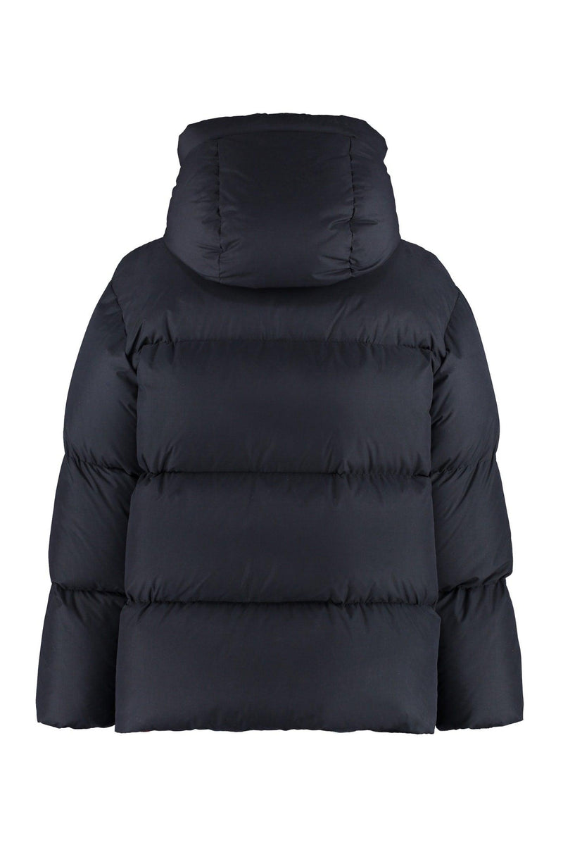 Off-White Hooded Full-zip Down Jacket - Men - Piano Luigi