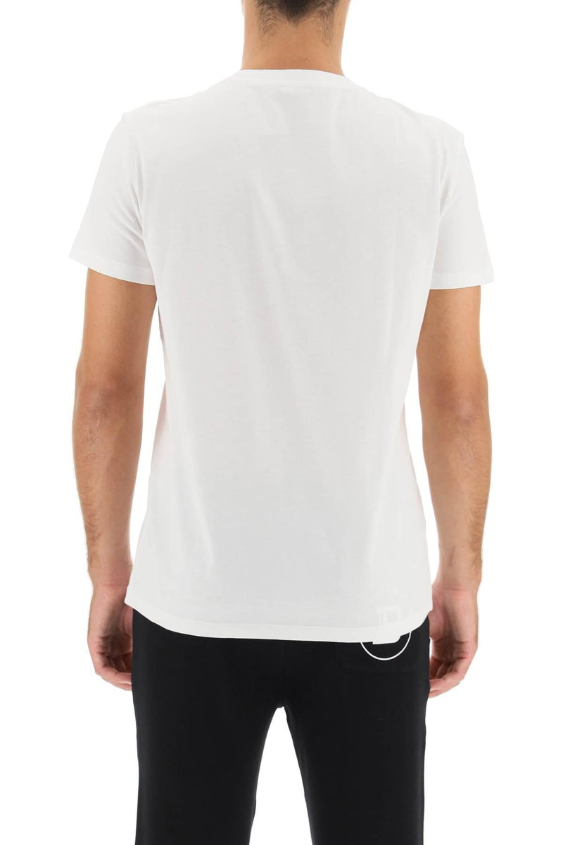 Balmain White Cotton T-shirt - Men - Piano Luigi