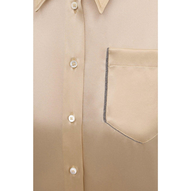 Brunello Cucinelli Silk Shirt - Women - Piano Luigi