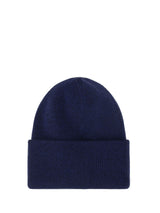 Canada Goose Artic Disc Blue Wool Beanie - Men - Piano Luigi