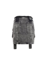 Fendi Baguette Buckle Pockets Skirt - Women - Piano Luigi