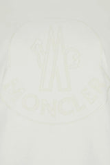 Moncler White Cotton T-shirt - Women - Piano Luigi