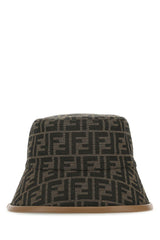 Fendi Brown ff Bucket Hat - Men - Piano Luigi