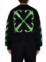 Off-White Moon Cam Arrow Sweatshirt - Men - Piano Luigi