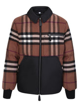 Burberry Wheelton Check Padded Jacket - Men - Piano Luigi