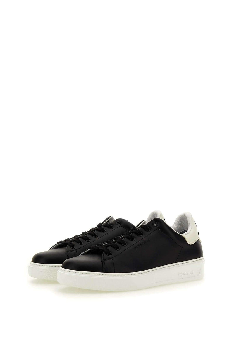 Woolrich classic Court Leather Sneakers - Men - Piano Luigi