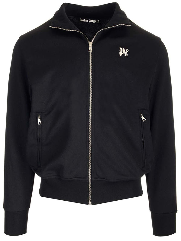 Palm Angels Tracksuit Jacket With Monogram - Men - Piano Luigi