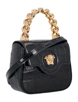 Versace Mini Top Handle Crocco Bag - Women - Piano Luigi