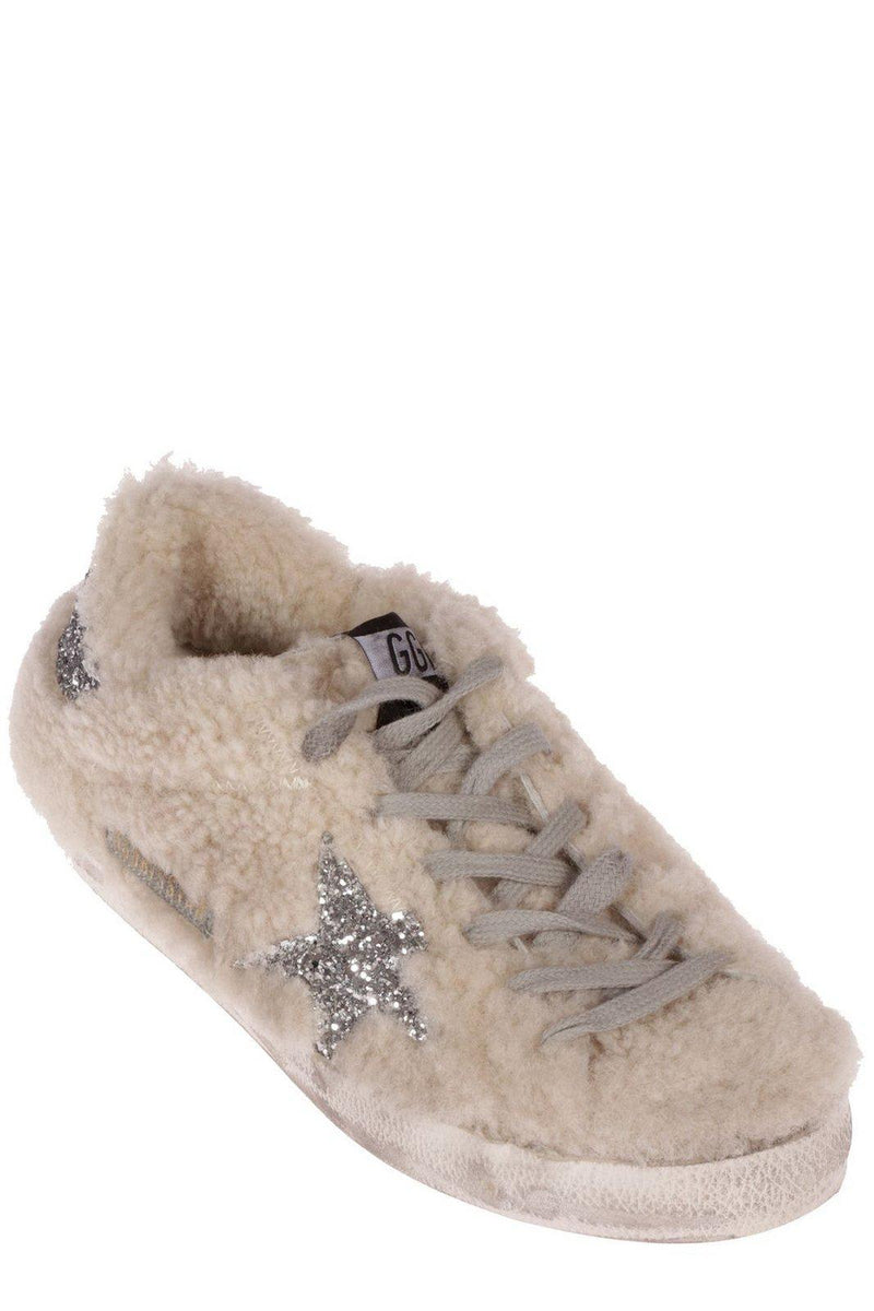 Golden Goose Super-star Embellished Sneakers - Women - Piano Luigi