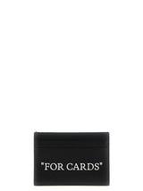 Off-White quote Bookish Card Holder - Men - Piano Luigi