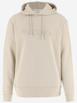 J.W. Anderson Logo Cotton Hoodie - Men - Piano Luigi