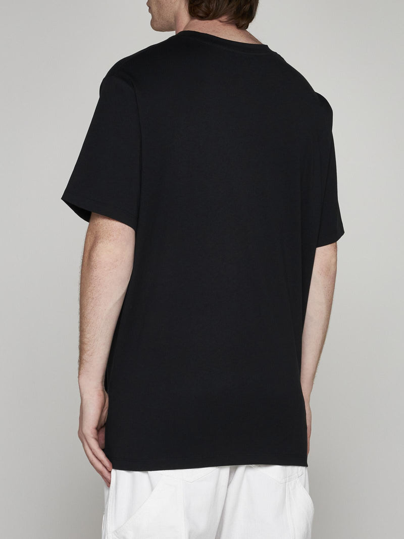 Balmain Logo Cotton T-shirt - Men - Piano Luigi