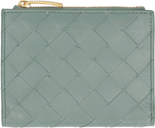 Bottega Veneta Intrecciato Bi-fold Wallet - Women - Piano Luigi