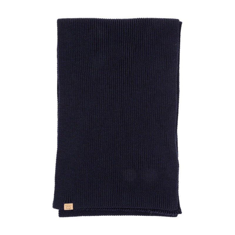 Woolrich Logo Patch Ribbed Scarf - Men - Piano Luigi