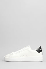 Golden Goose Pure Star Sneakers In White Leather - Women - Piano Luigi