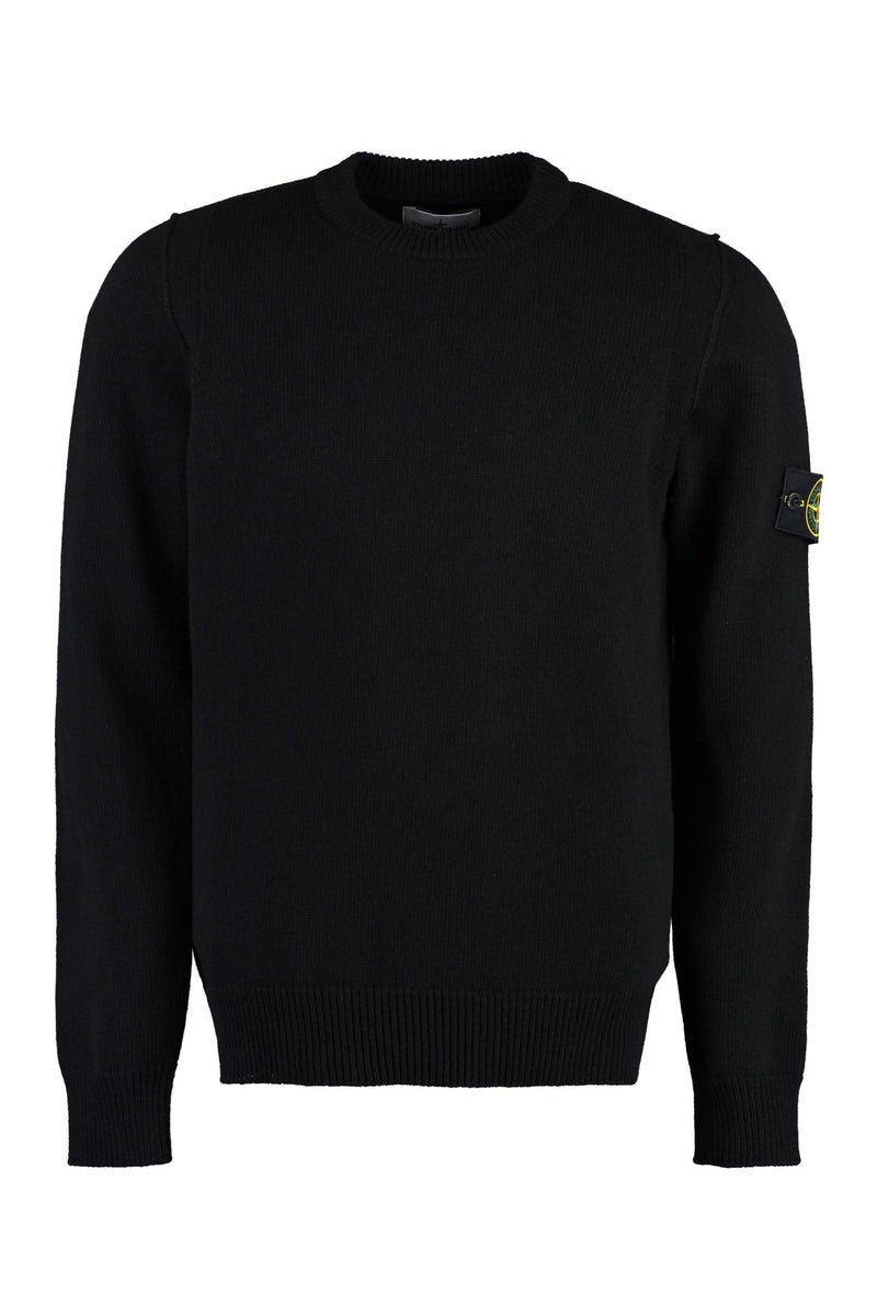 Stone Island Crew-neck Wool Sweater - Men - Piano Luigi