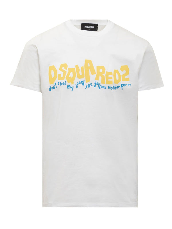 Dsquared2 D2 Waving Logo Cool T-shirt - Men - Piano Luigi