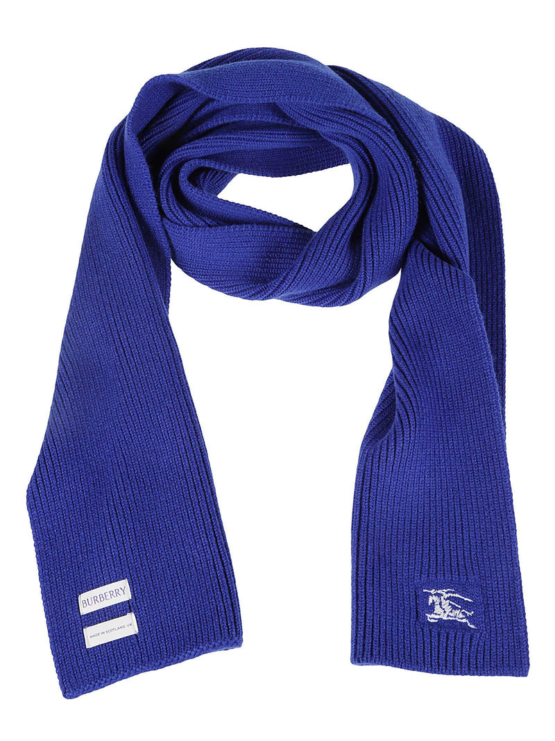 Burberry Ribbed Ekd Scarf - Women - Piano Luigi