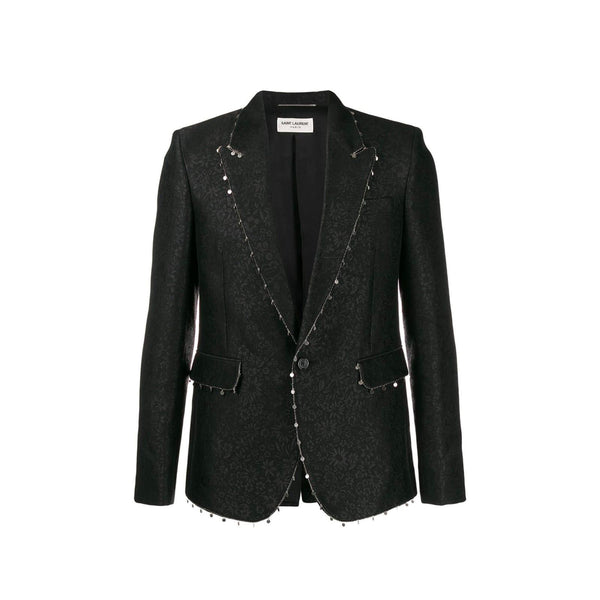 Saint Laurent Jardin Noir Blazer - Men - Piano Luigi