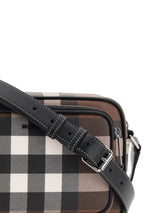 Burberry Bio-based Check Crossbody Bag - Men - Piano Luigi