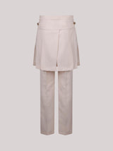 Fendi Grain De Poudre Wool Trousers - Women - Piano Luigi