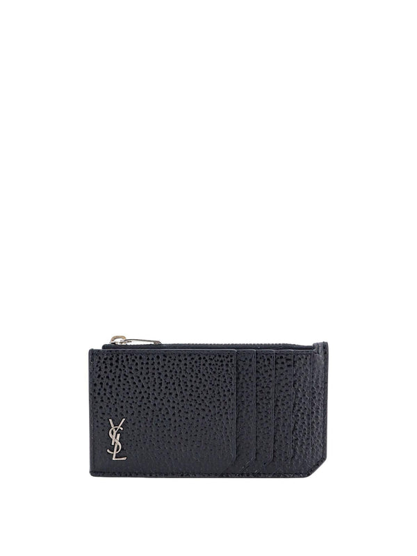 Saint Laurent Tiny Cassandre Card Holder - Men - Piano Luigi