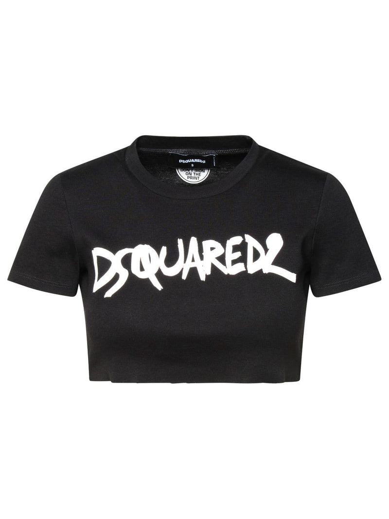 DSQUARED2, Black Women's T-shirt