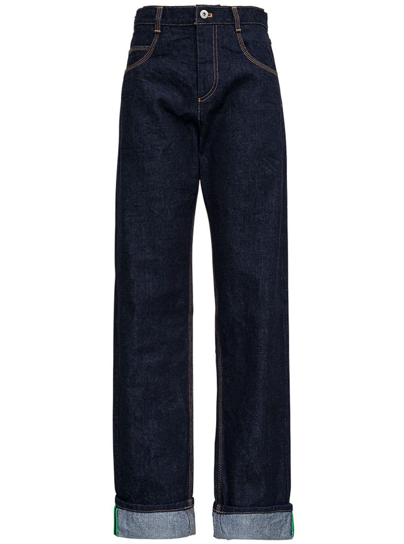 Bottega Veneta Wide Leg Denim Jeans - Women - Piano Luigi