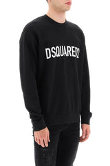 Dsquared2 Logo Print Sweatshirt - Men - Piano Luigi