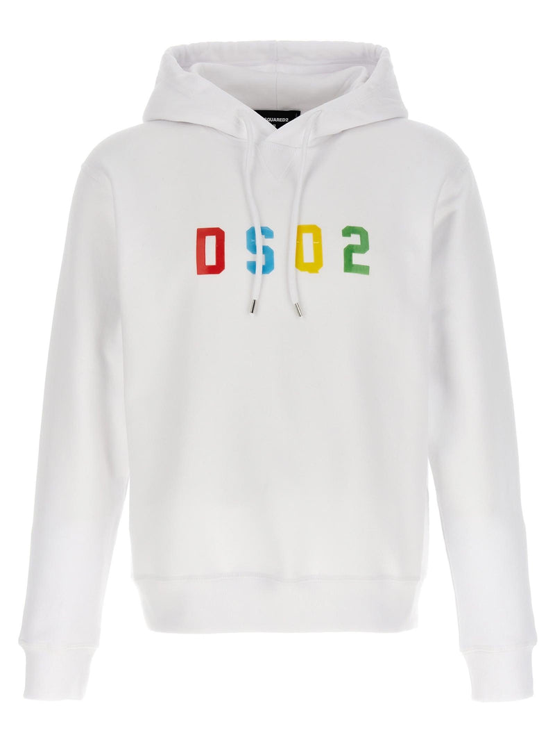 Dsquared2 White Cpppne Sweatshirt - Men - Piano Luigi