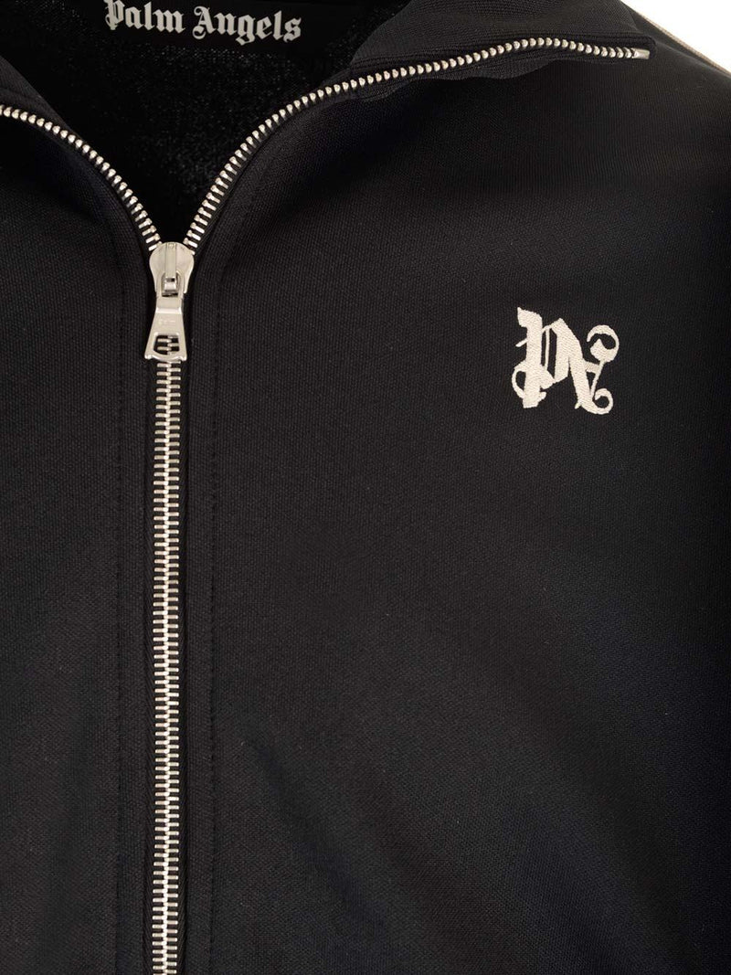 Palm Angels Tracksuit Jacket With Monogram - Men - Piano Luigi