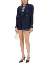 Versace Double-breasted Blazer - Women - Piano Luigi