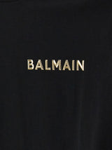 Balmain Logo Cropped T-shirt - Women - Piano Luigi