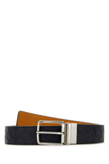 Bottega Veneta Black Leather Belt - Men - Piano Luigi