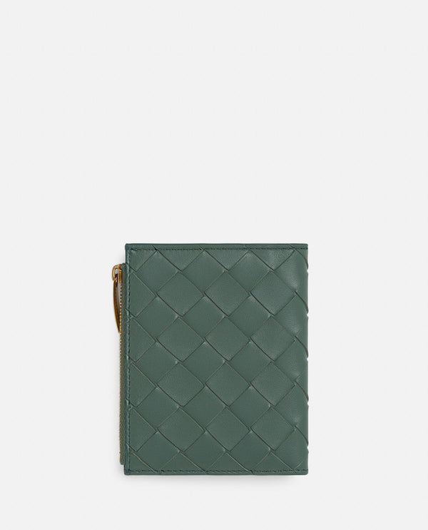 Bottega Veneta Leather Card-holder - Women - Piano Luigi