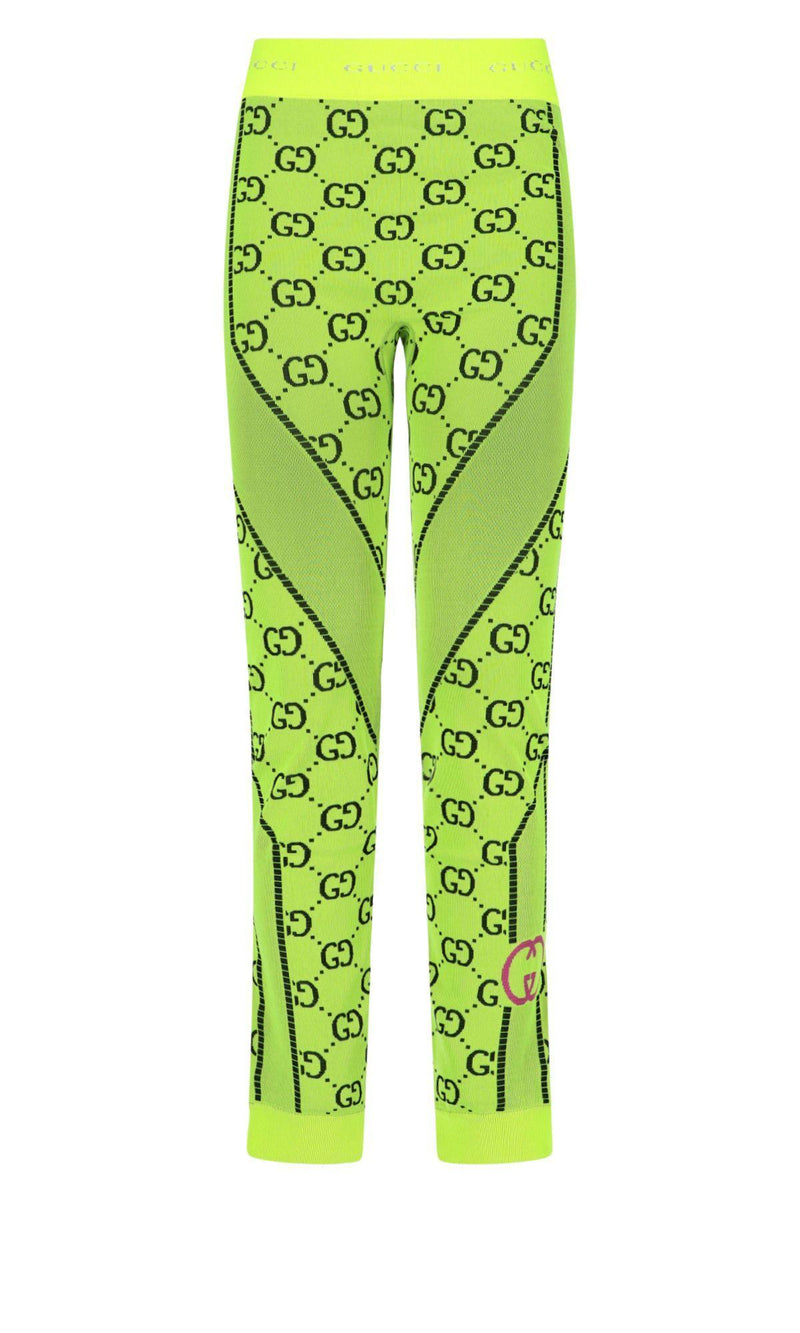 Gucci jacquard Gg Leggings - Women - Piano Luigi