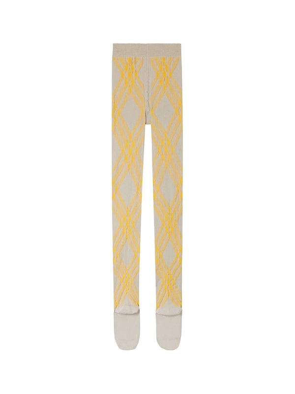 Burberry Geometrical Equestrian Knight Design Leggins - Women - Piano Luigi