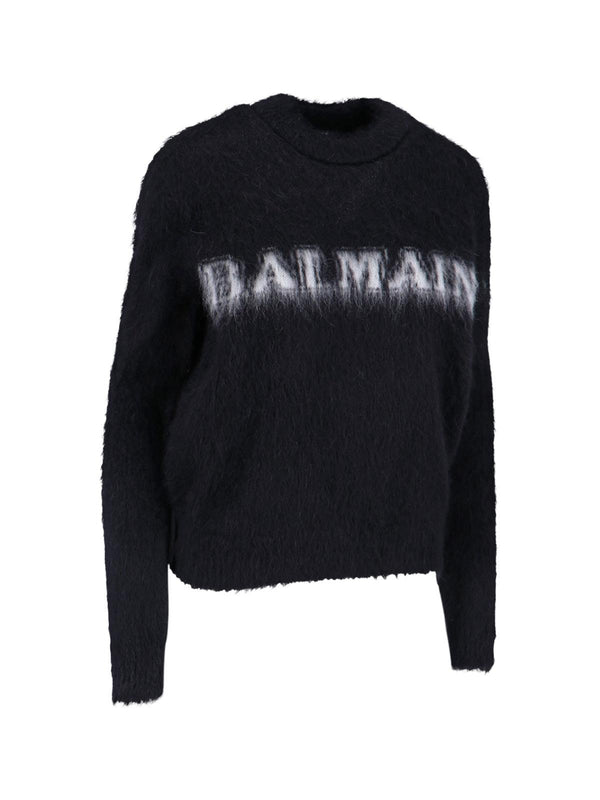 Balmain Logo Sweater - Women - Piano Luigi