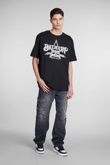 Balmain T-shirt In Black Cotton - Men - Piano Luigi