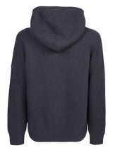 Moncler Zippered Blue Cardigan - Men - Piano Luigi