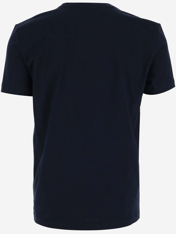 Versace Cotton T-shirt With Logo - Men - Piano Luigi