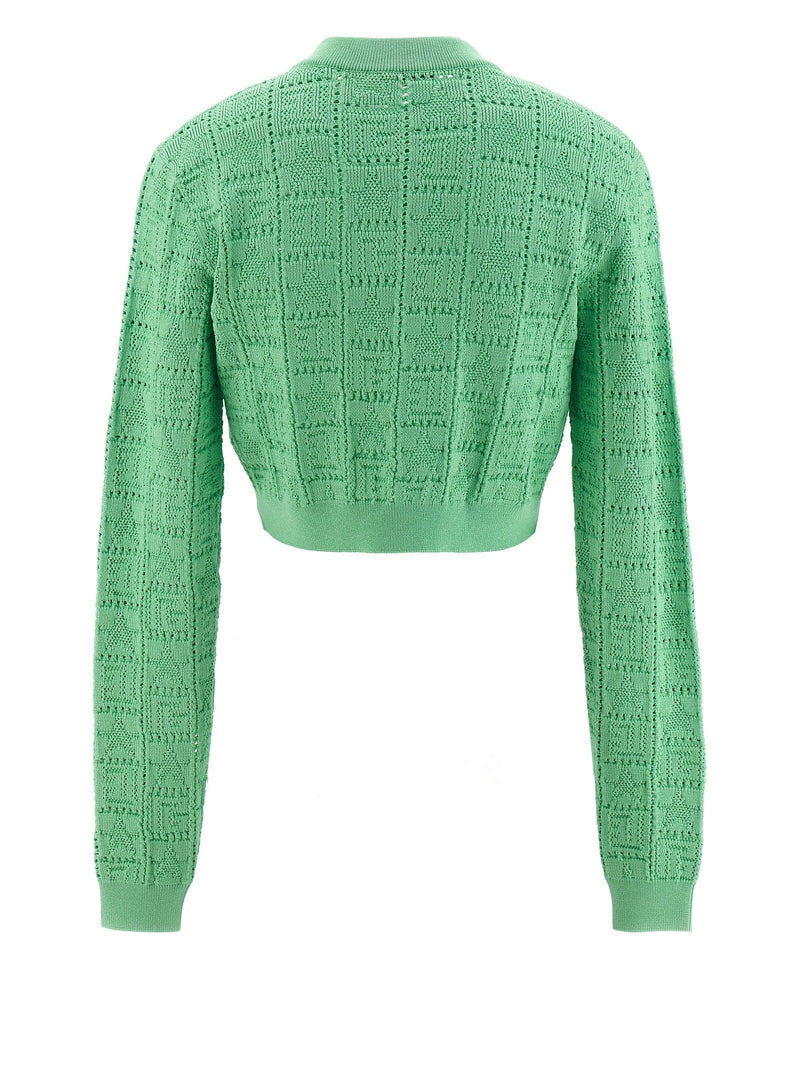 Balmain monogramma Cardigan - Women - Piano Luigi