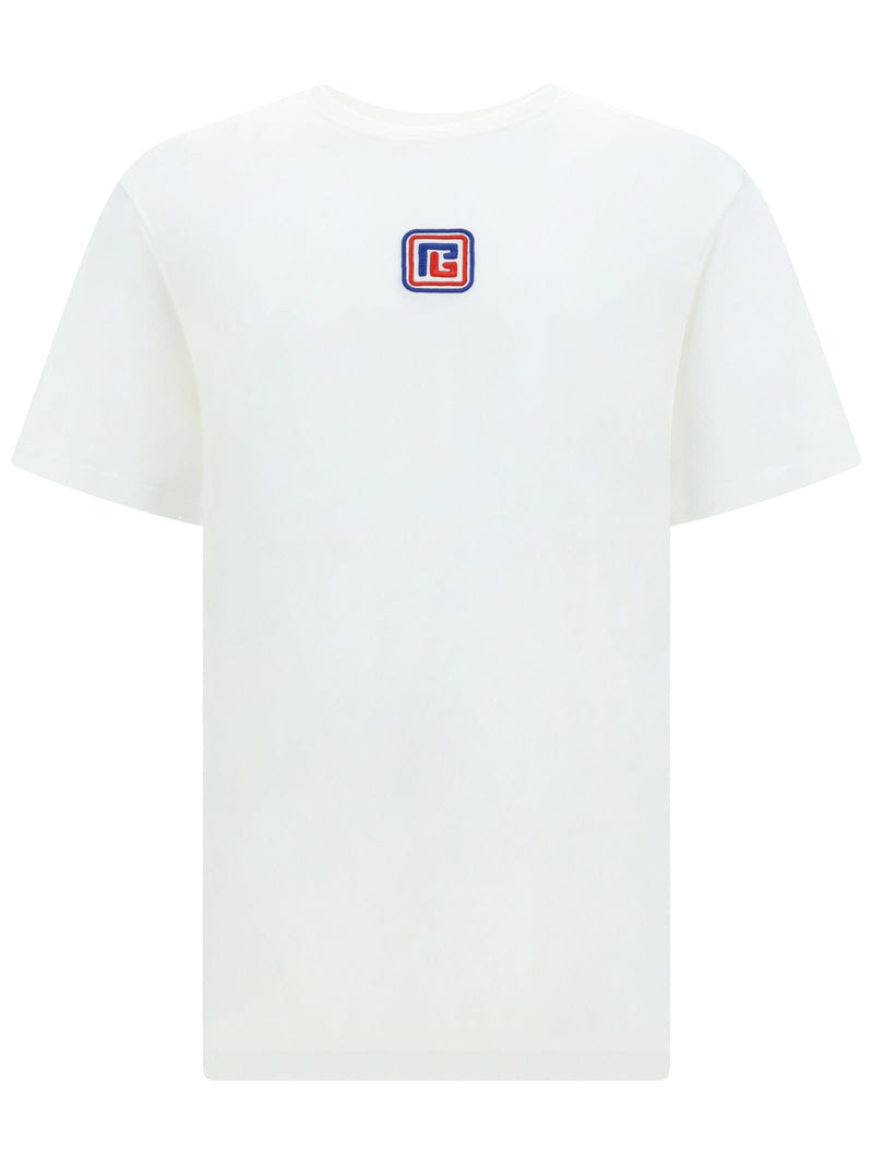 Balmain White pb T-shirt - Men - Piano Luigi