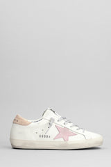 Golden Goose Superstar Sneakers In White Leather - Women - Piano Luigi