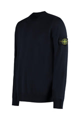 Stone Island Virgin Wool Crew-neck Pullover - Men - Piano Luigi