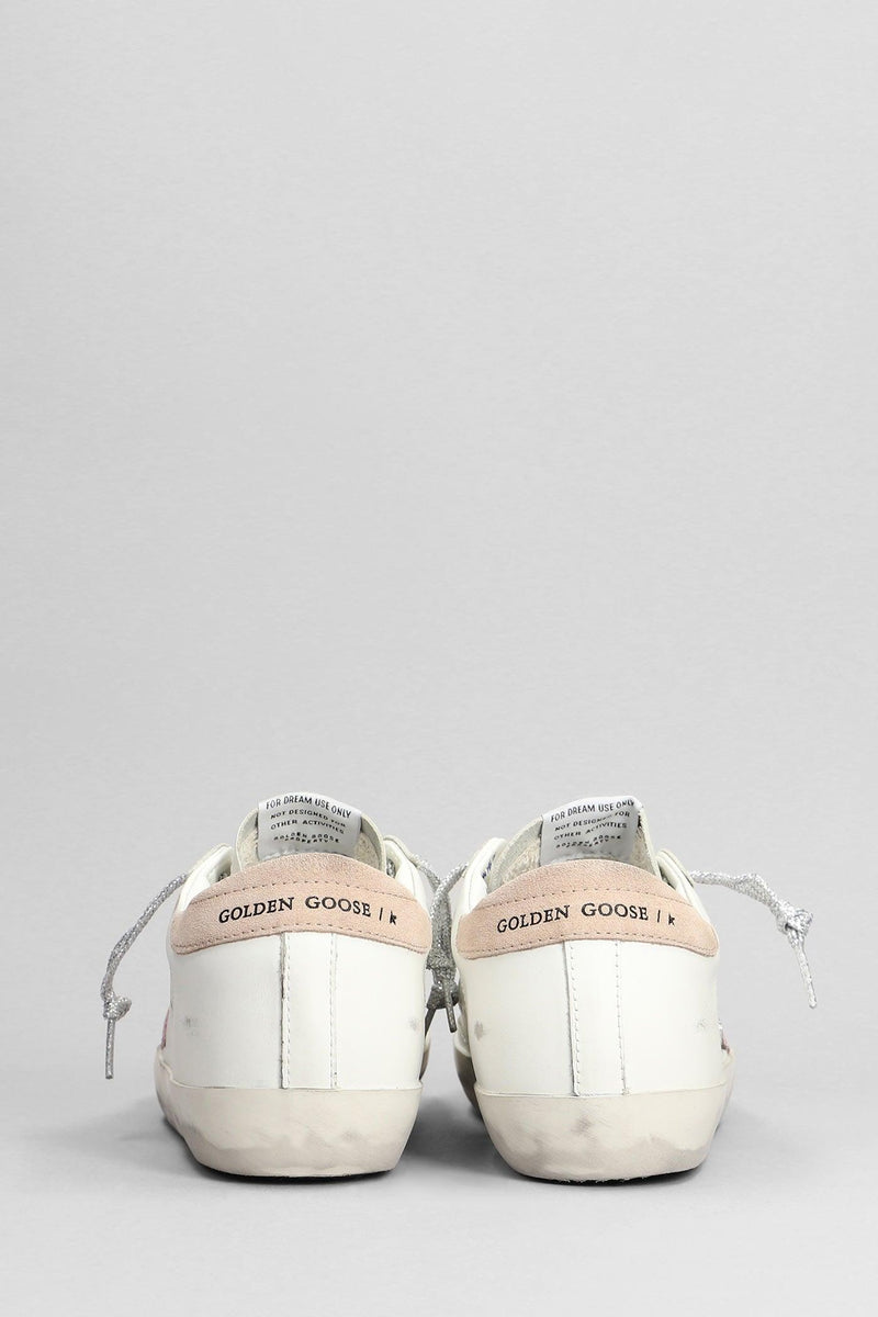 Golden Goose Superstar Sneakers In White Leather - Women - Piano Luigi